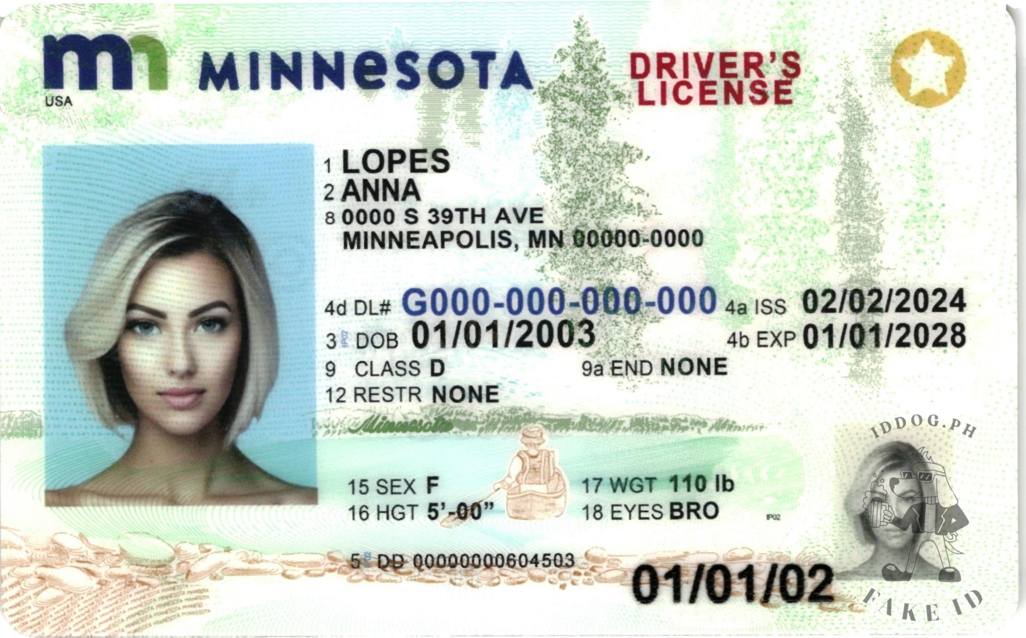 Minnesota Fake ID