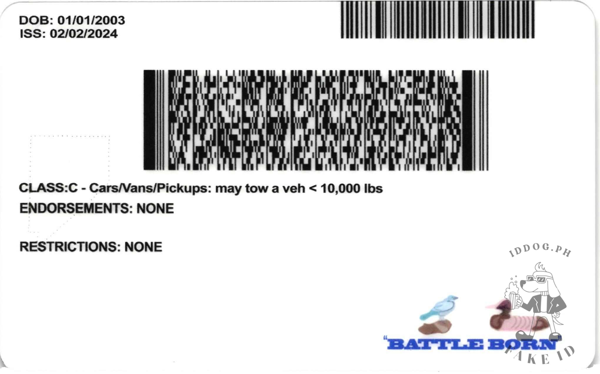 Nevada Fake ID