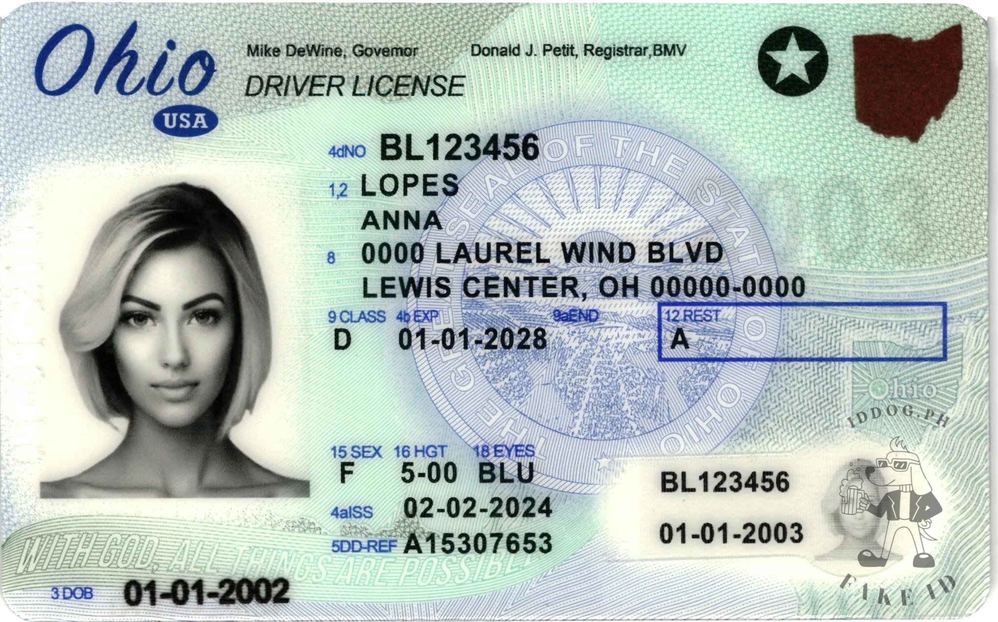 Ohio Fake ID