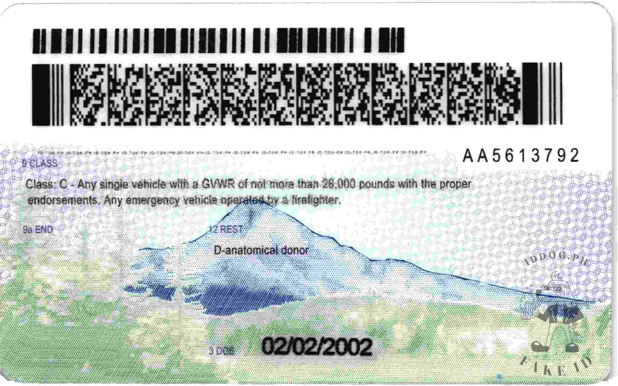 Oregon Fake ID