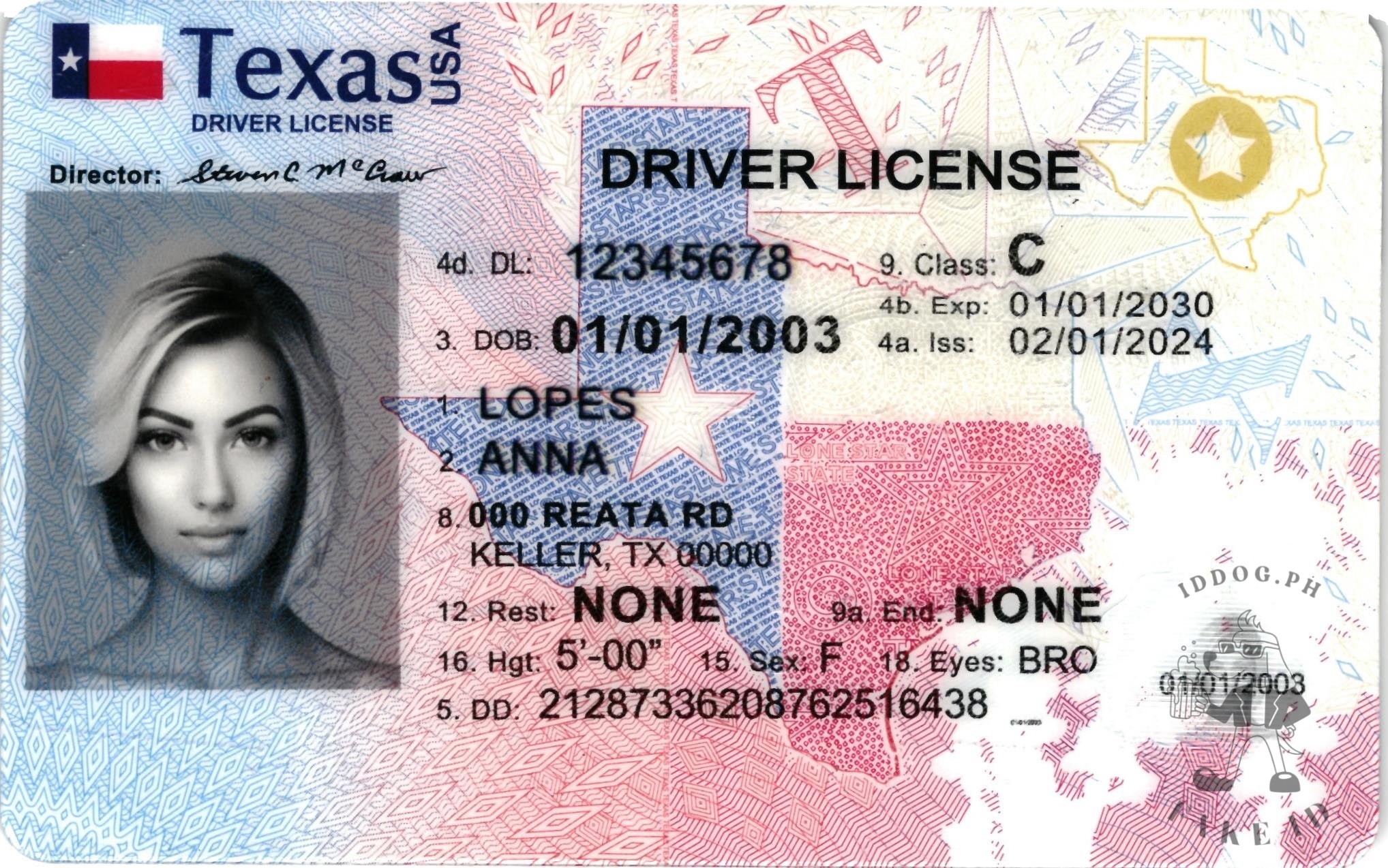 Texas Fake ID