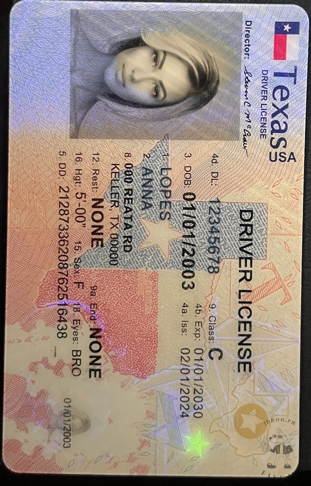 Texas Fake ID