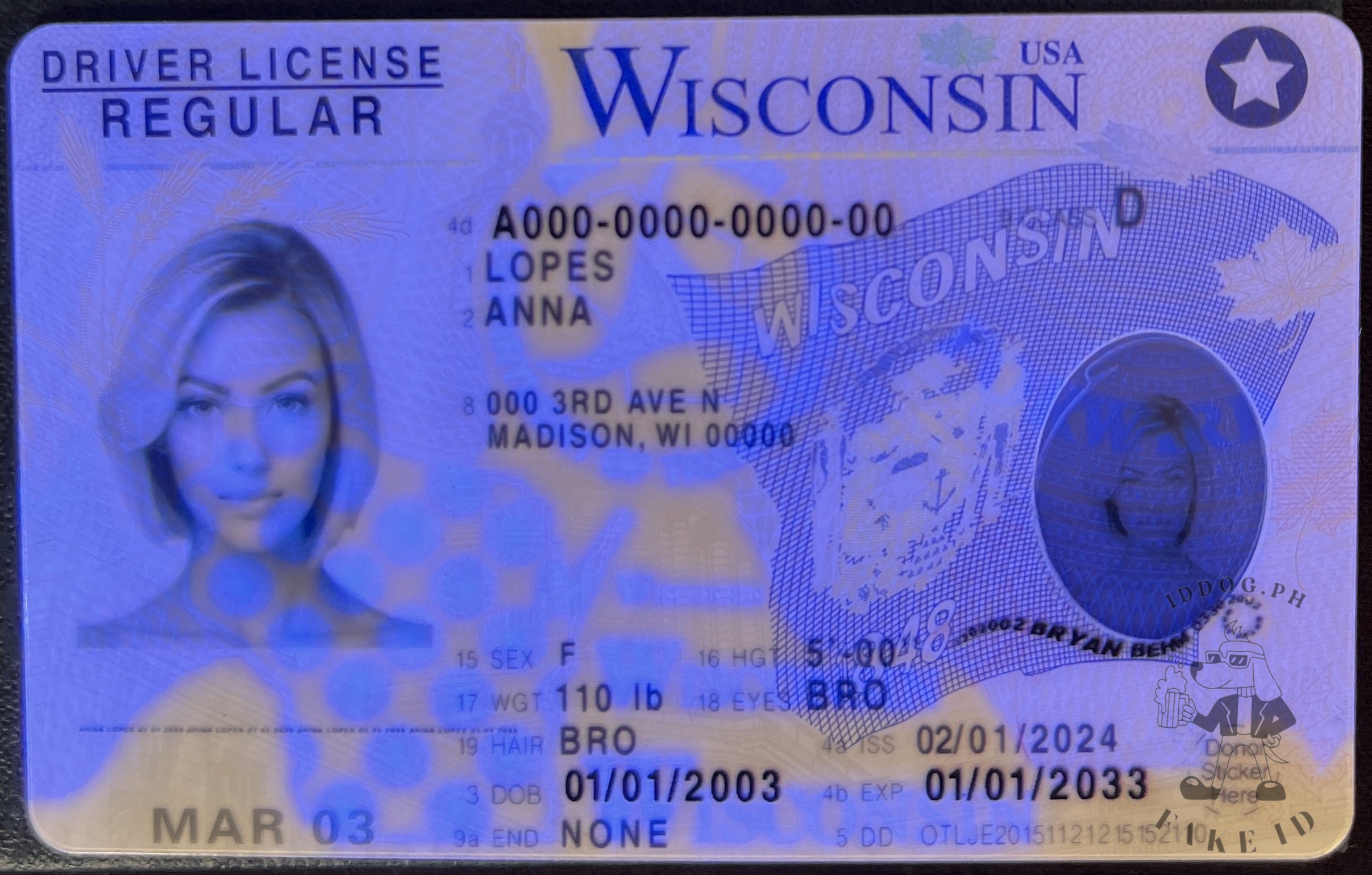 Wisconsin Fake ID