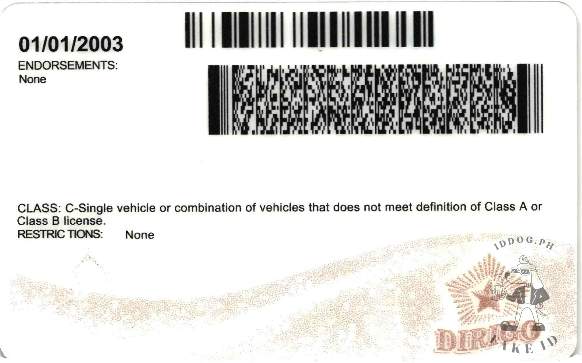Maine Fake ID