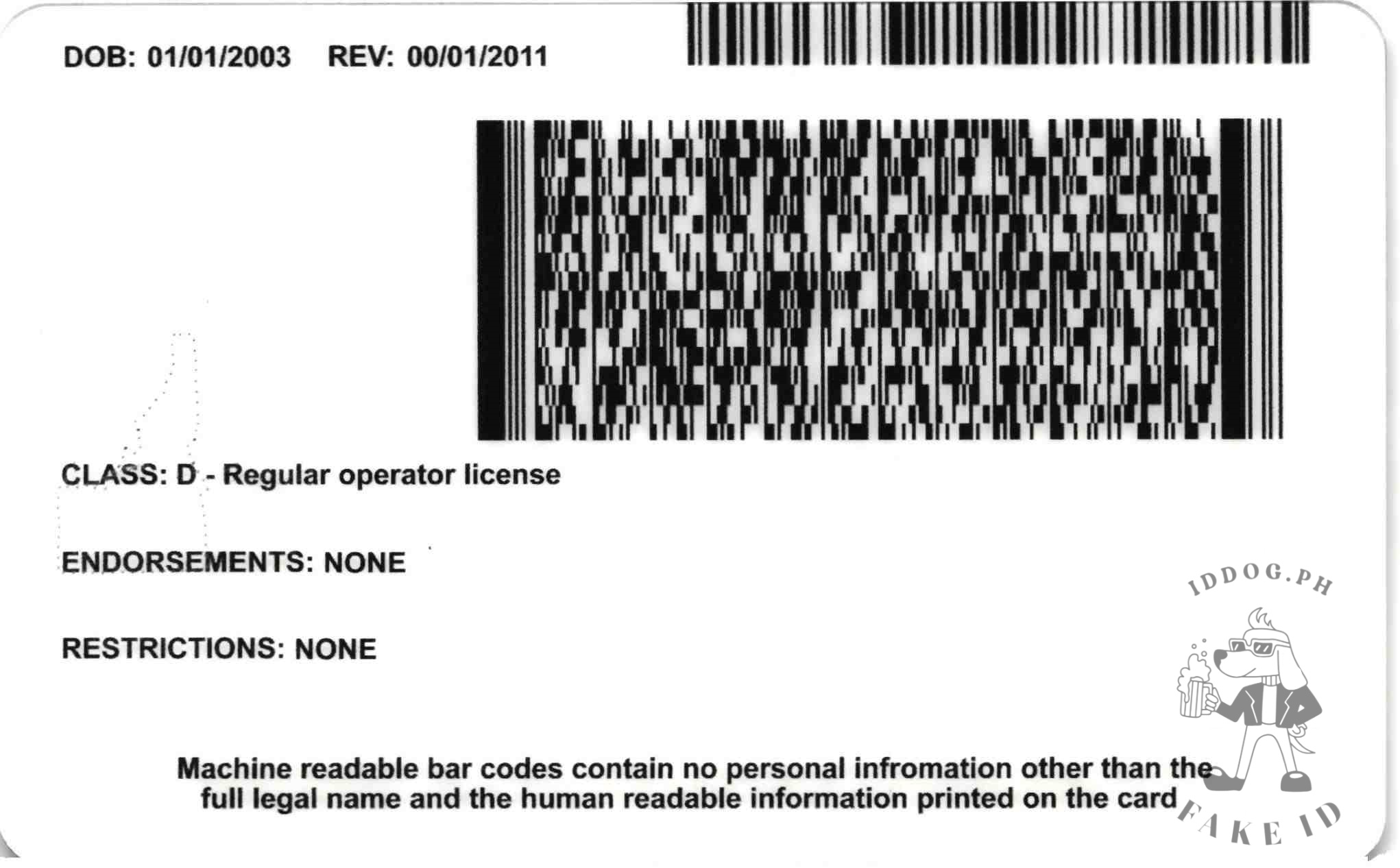 Idaho Fake ID