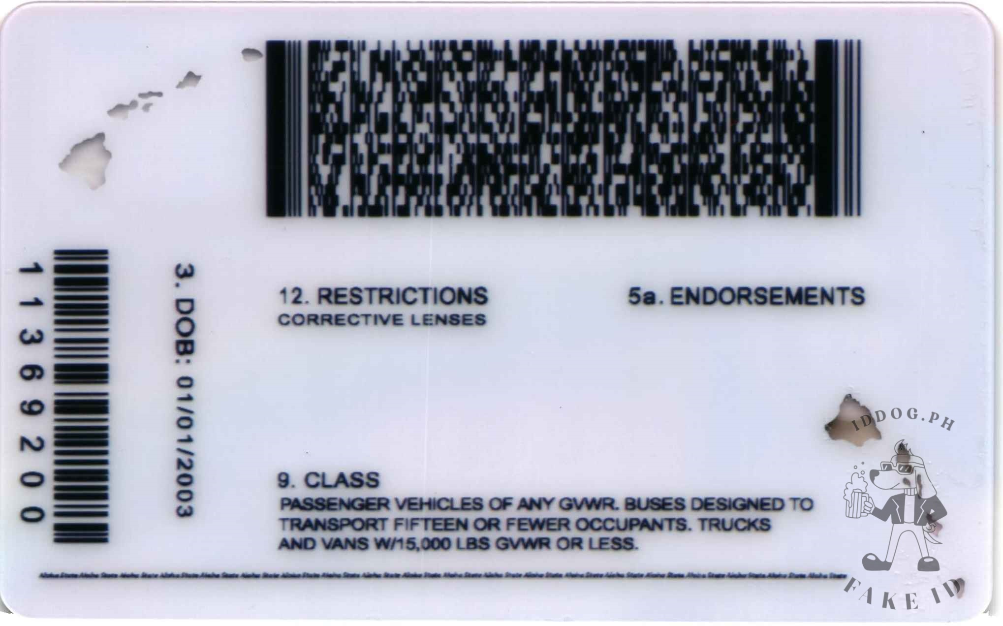 Hawaii Fake ID