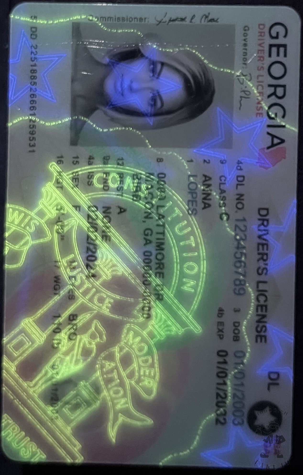 Georgia Fake ID