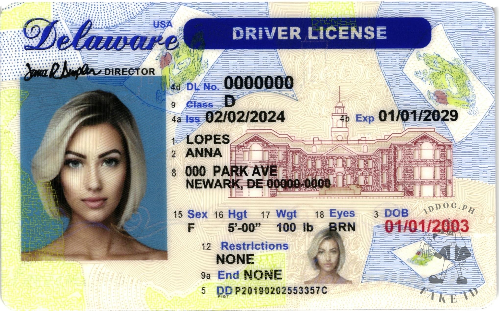 Delaware Fake ID