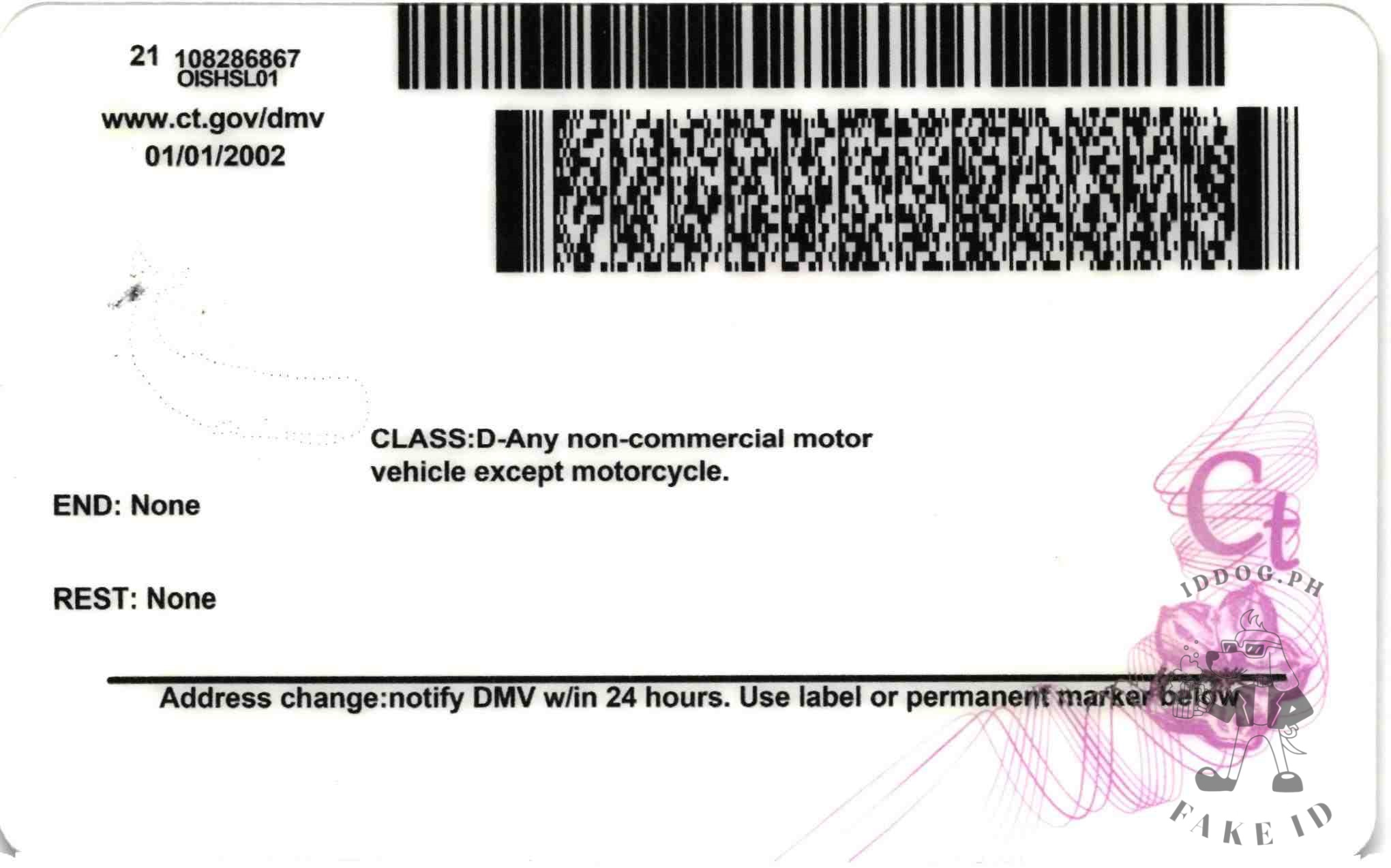 Connecticut Fake ID
