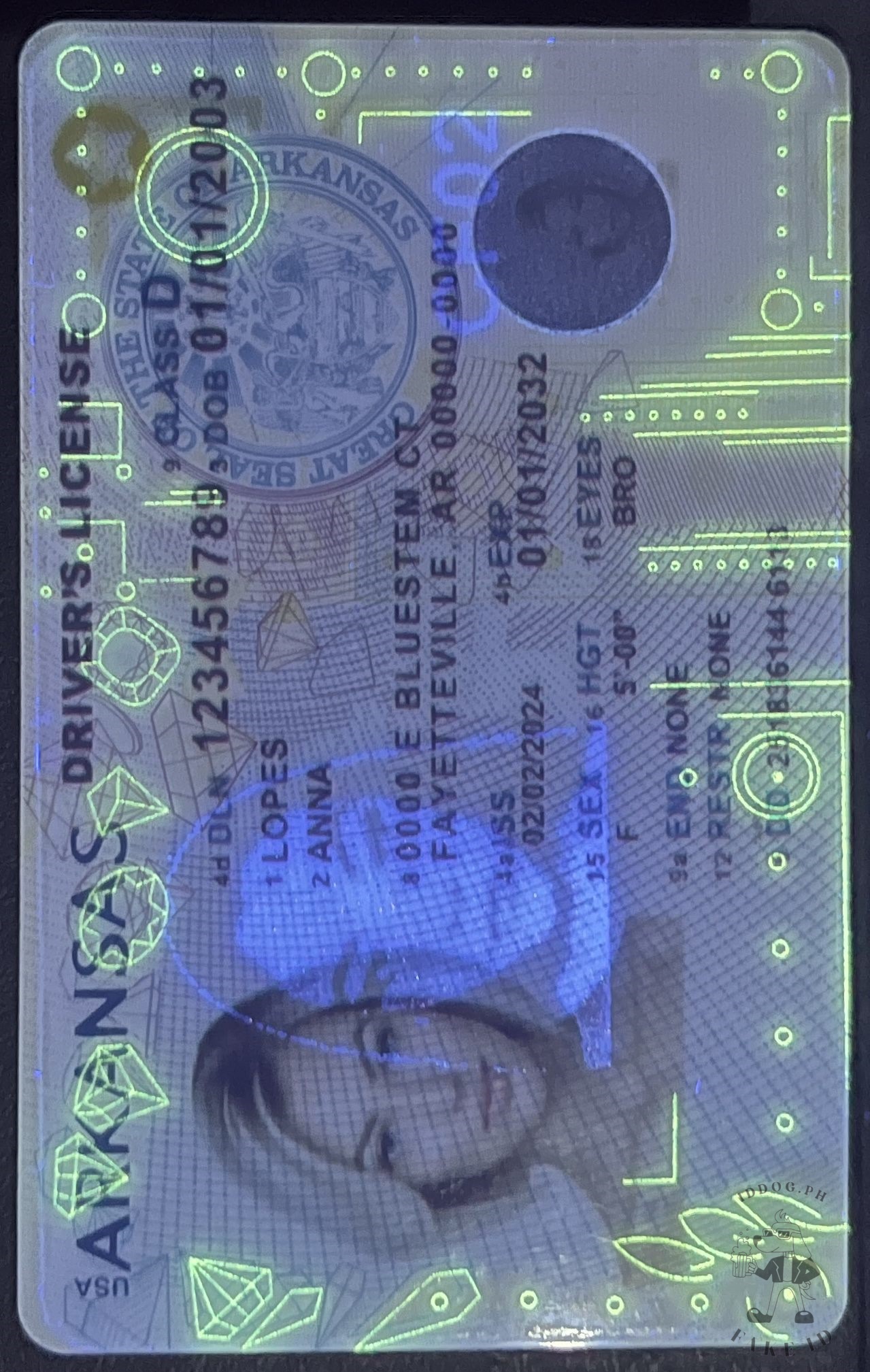 Arkansas Fake ID