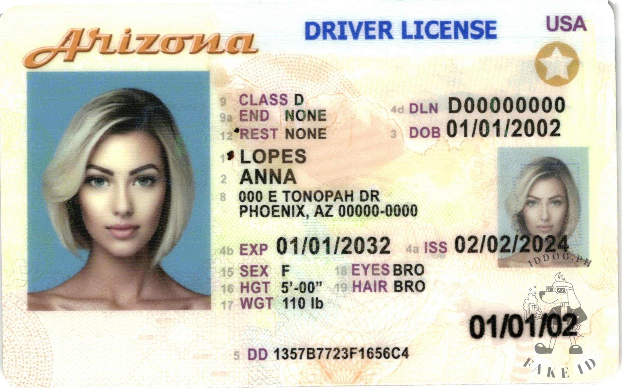 Arizona Fake ID