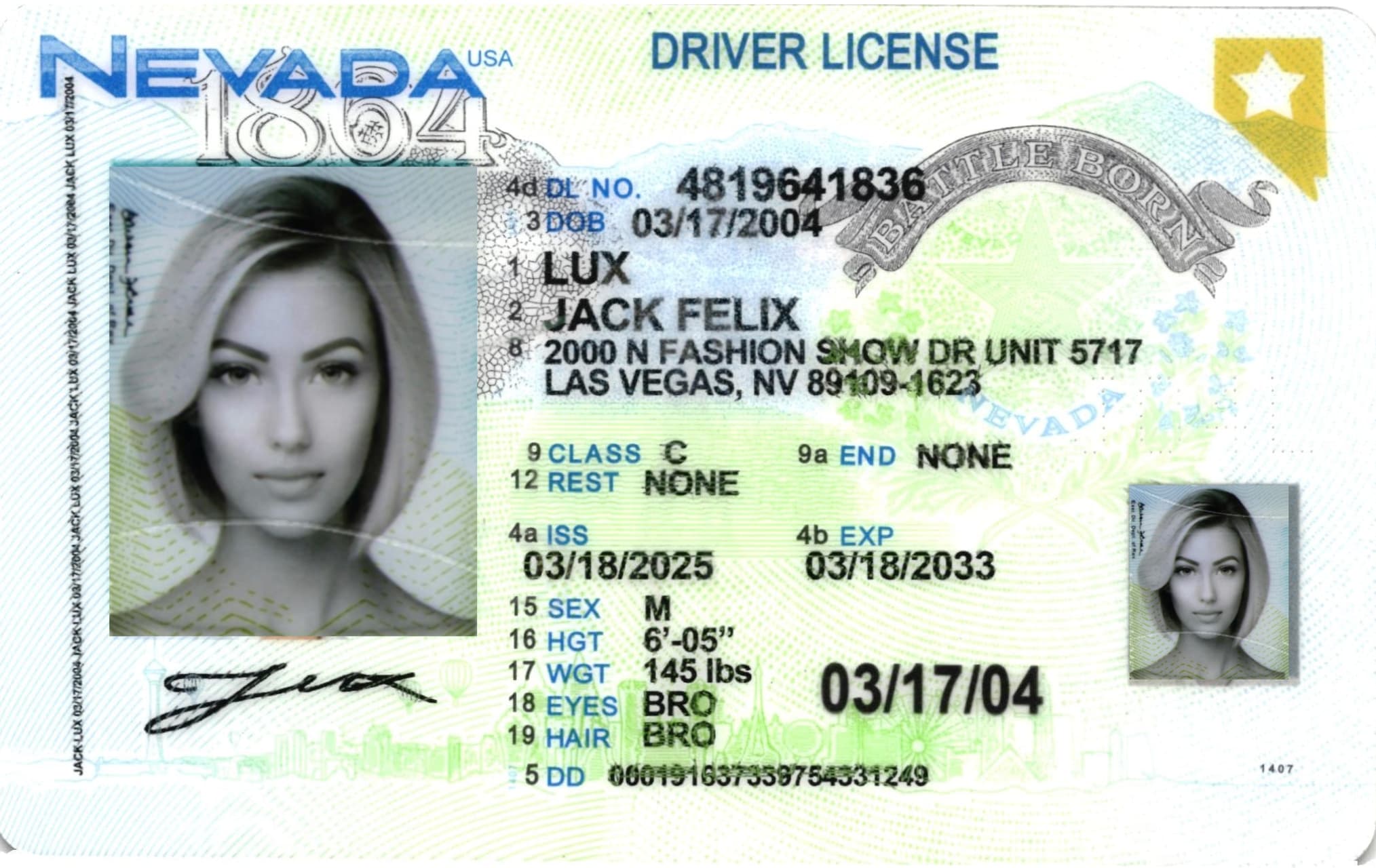 Nevada Fake ID-(NEW)