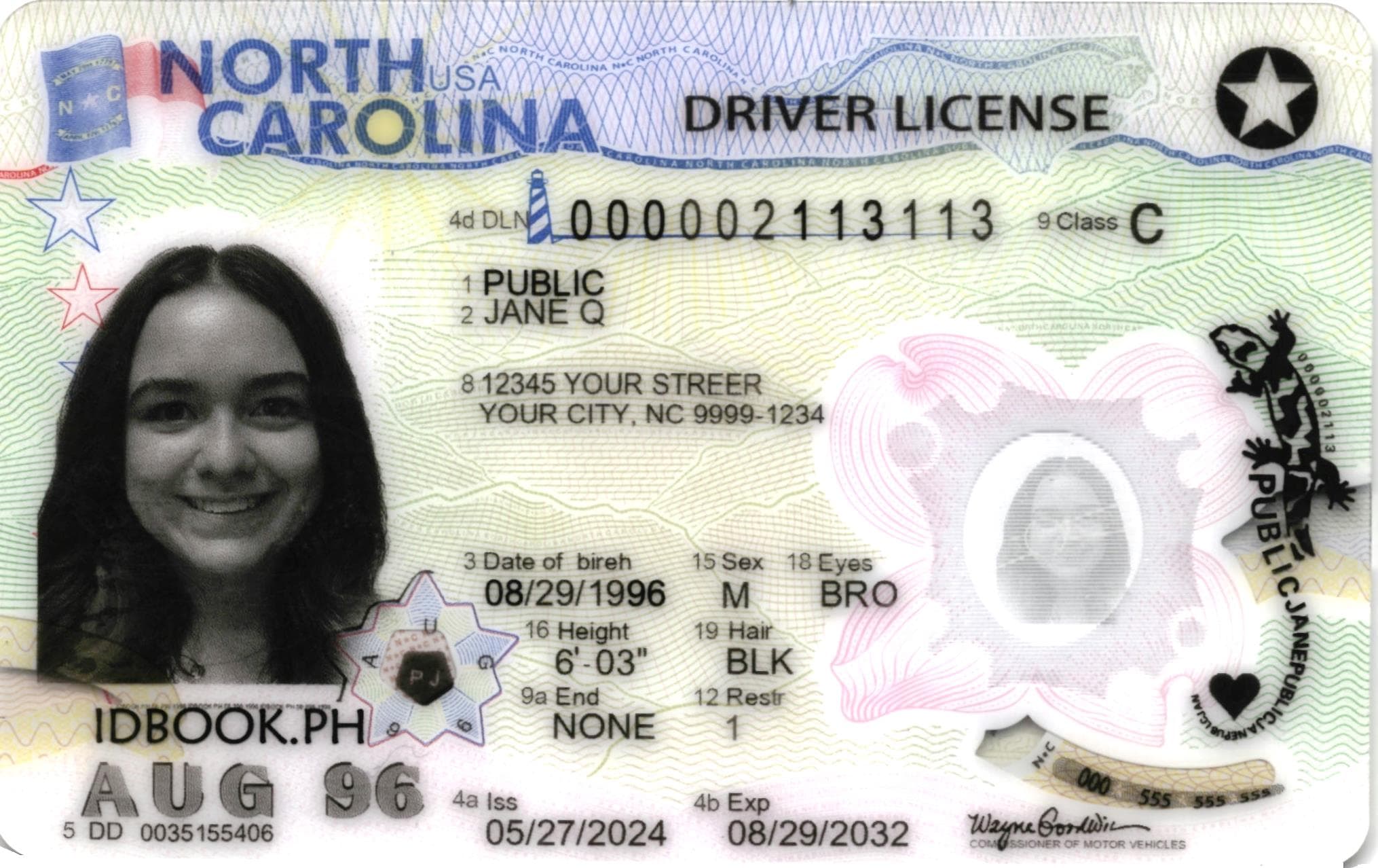 North Carolina Fake ID-(NEW)