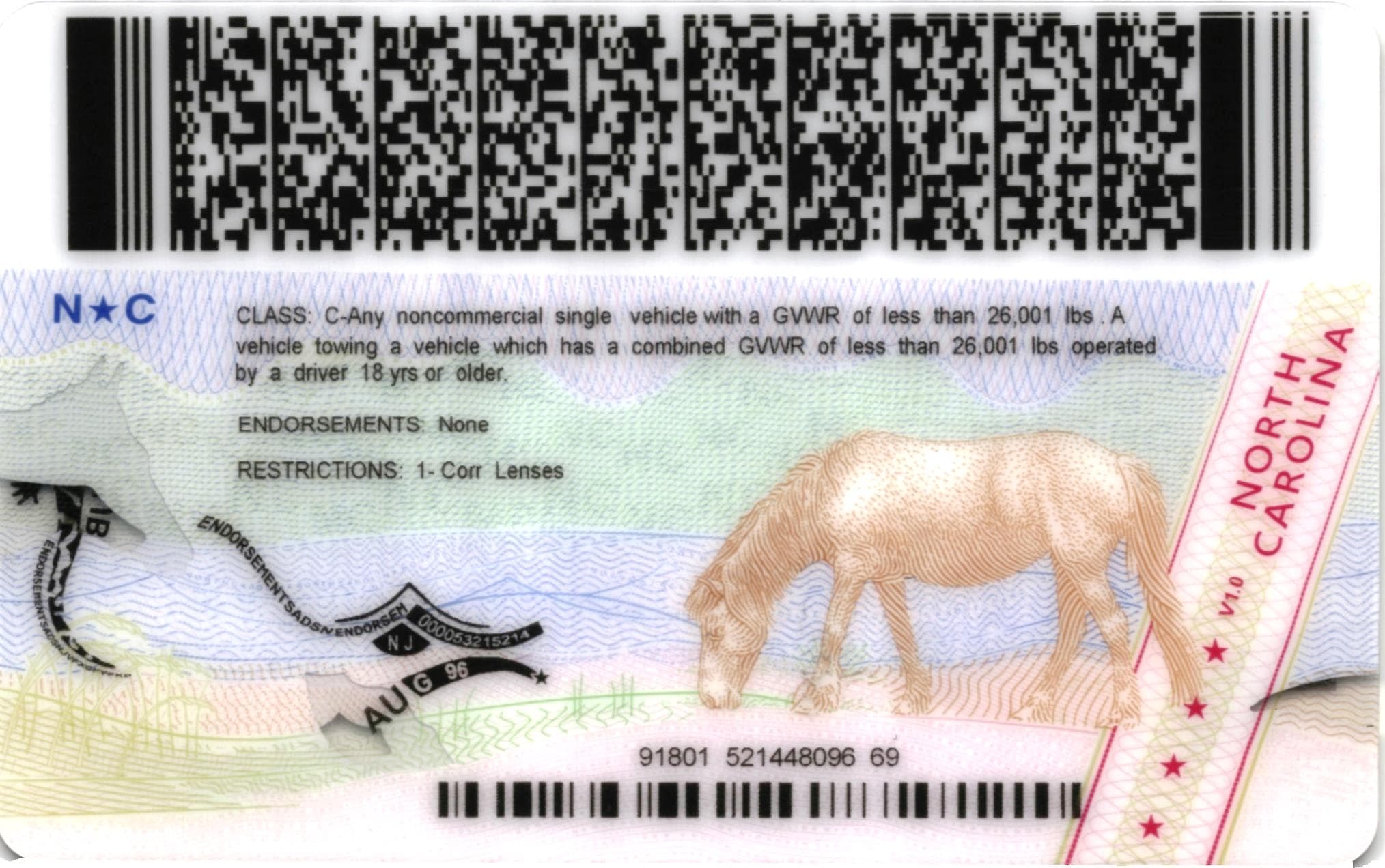 North Carolina Fake ID-(NEW)