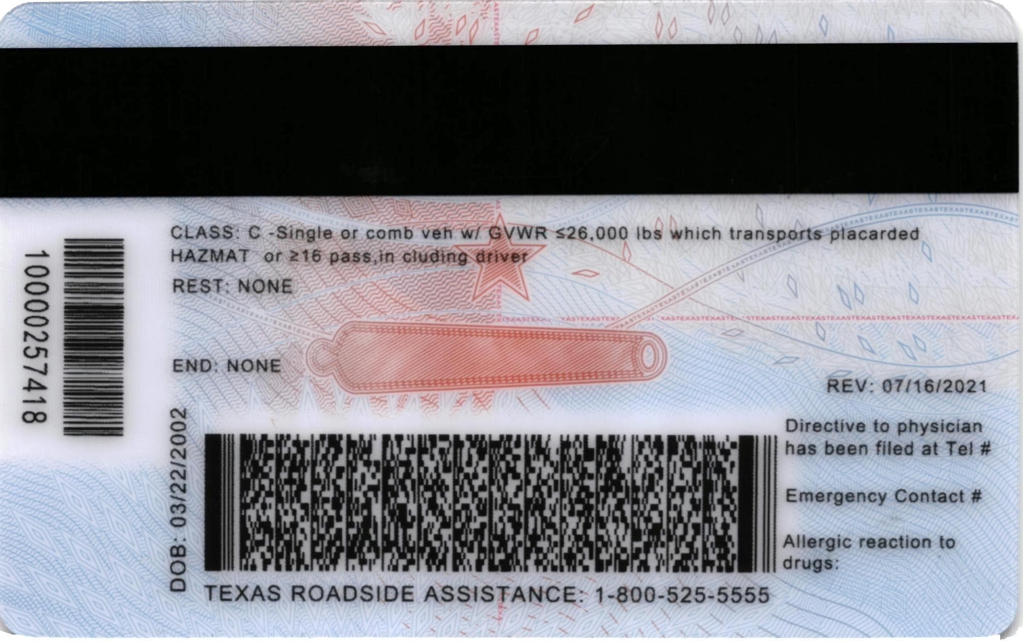 Texas Fake ID-(NEW)