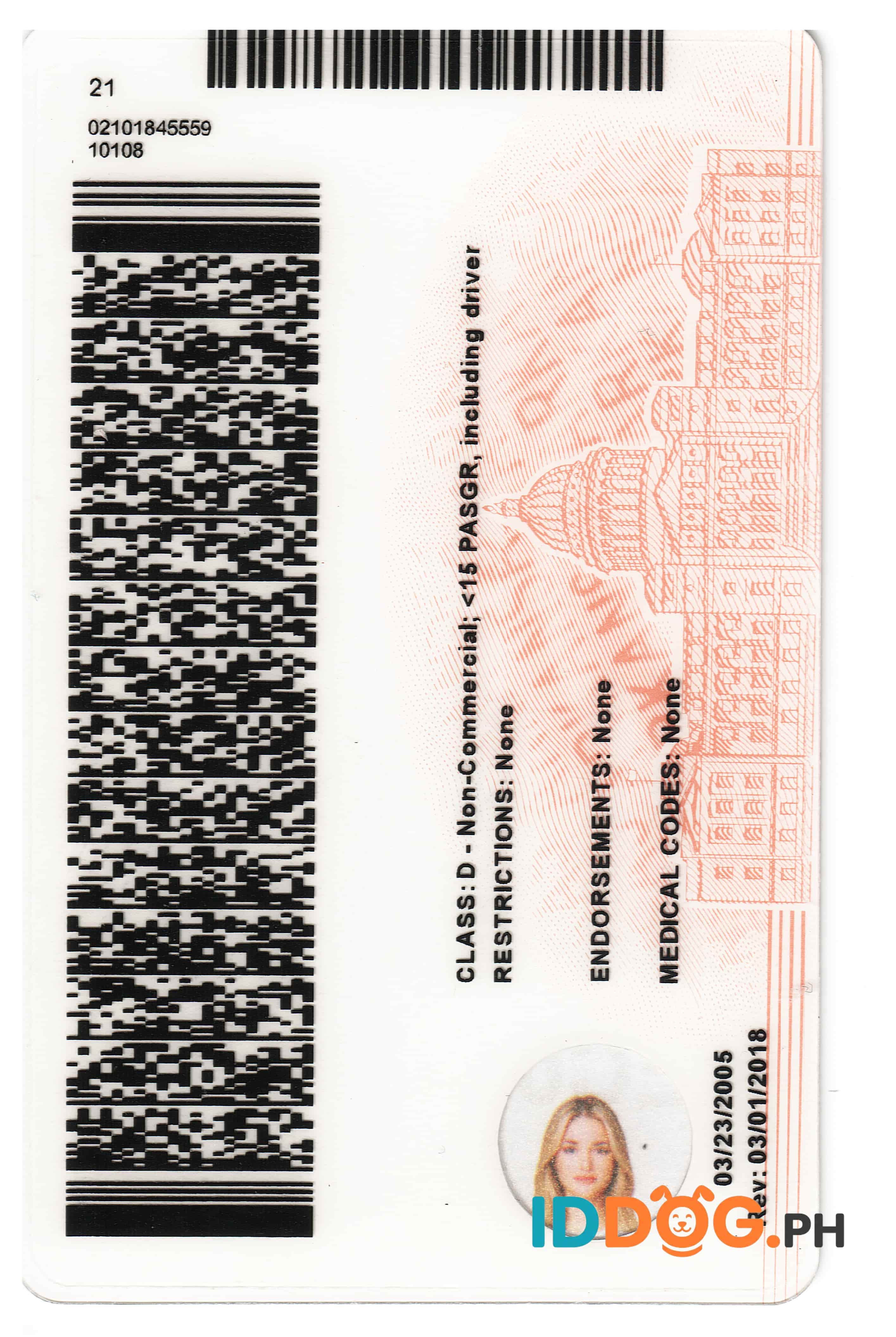 Arkansas(U21) Fake ID