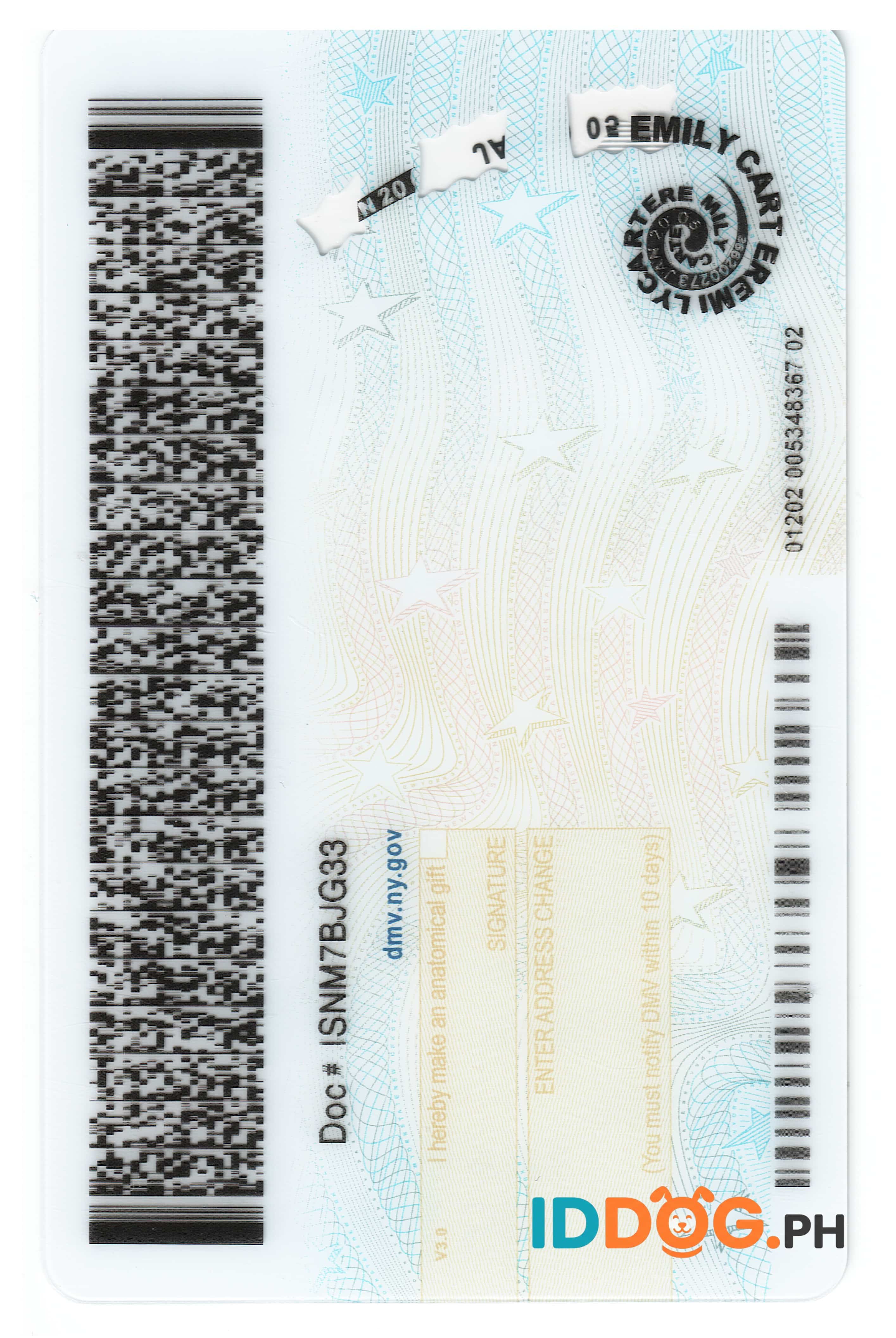 New York(U21) Fake ID