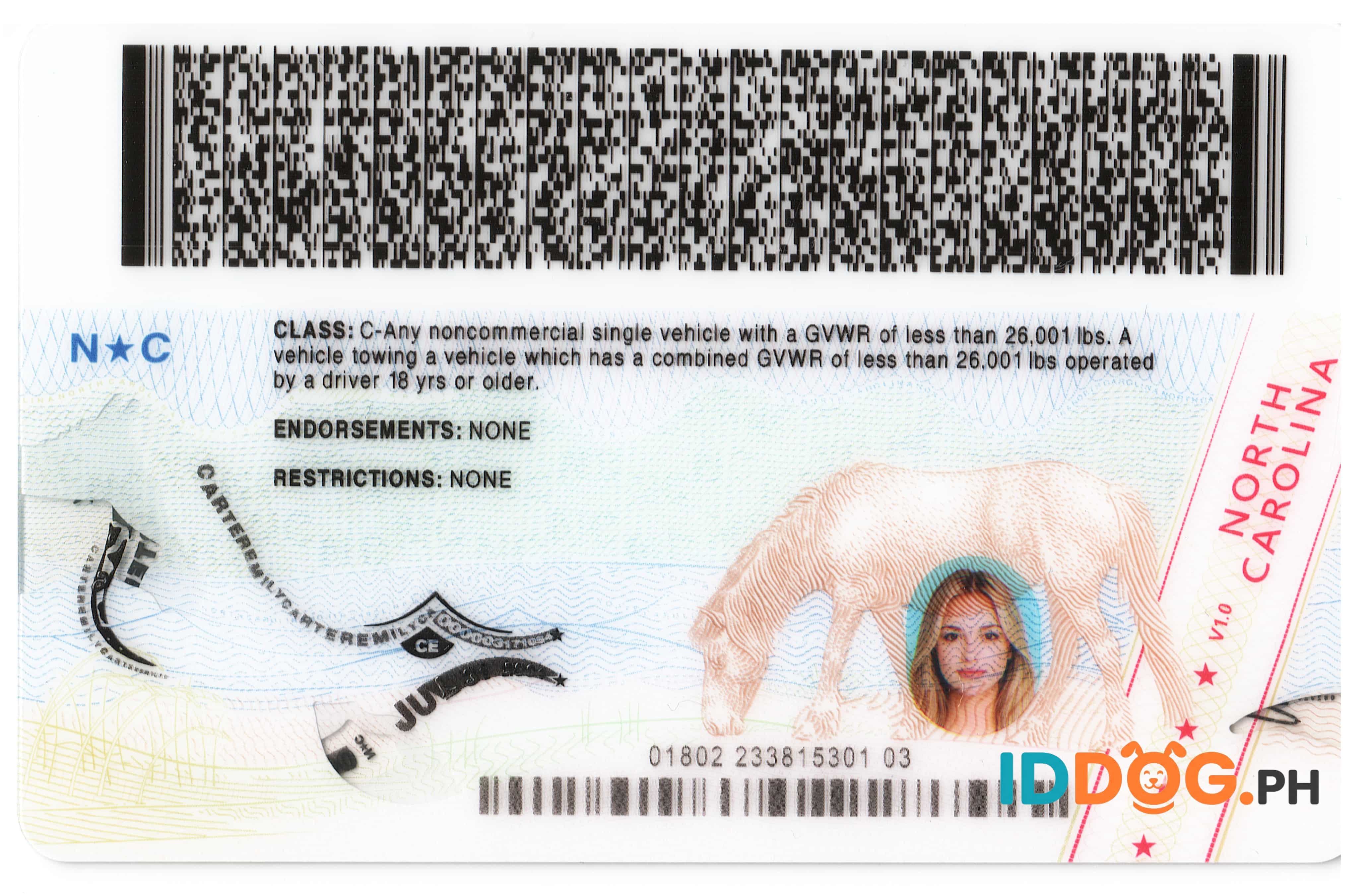 North Carolina Fake ID-(NEW)