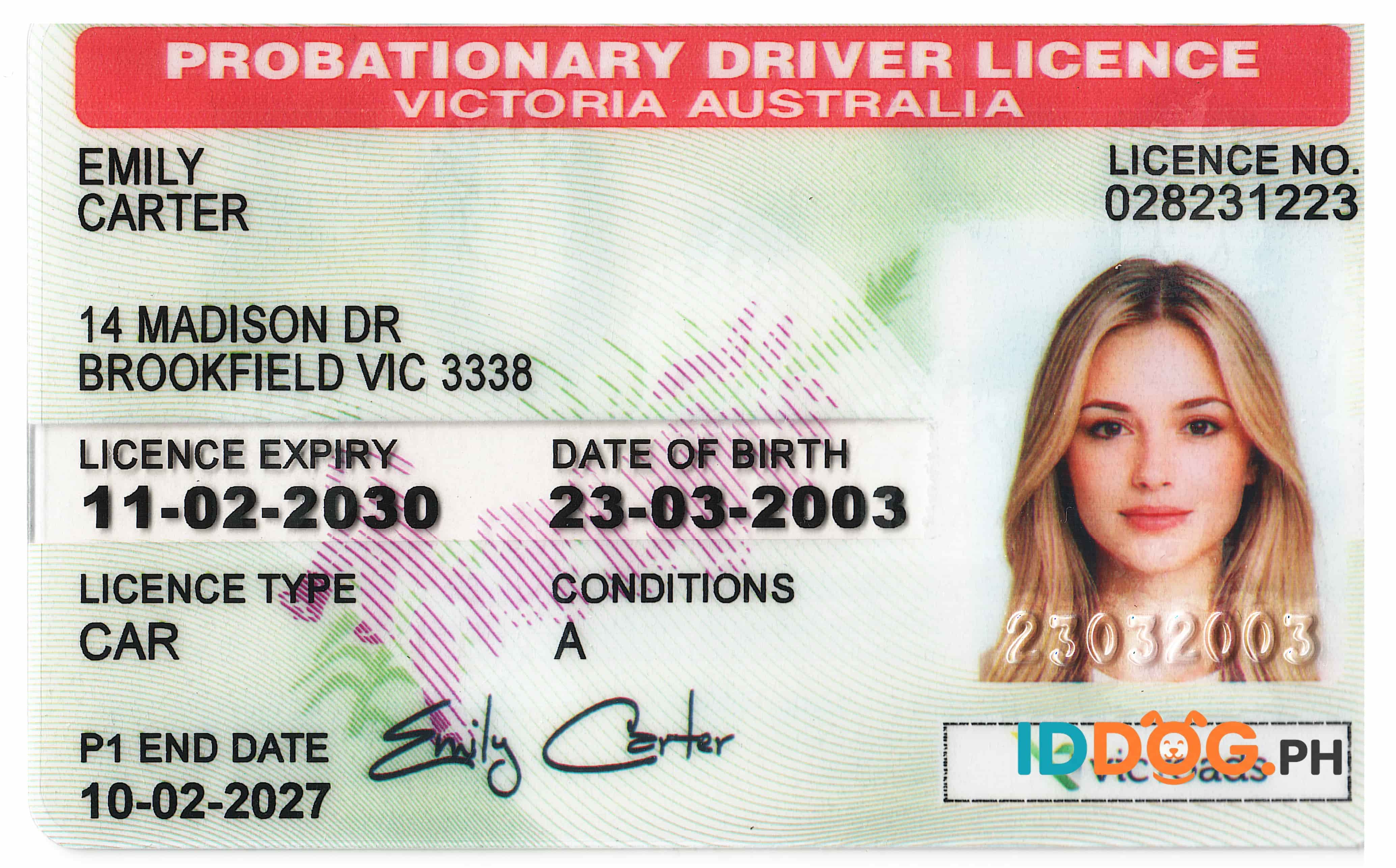 Victoria Fake ID