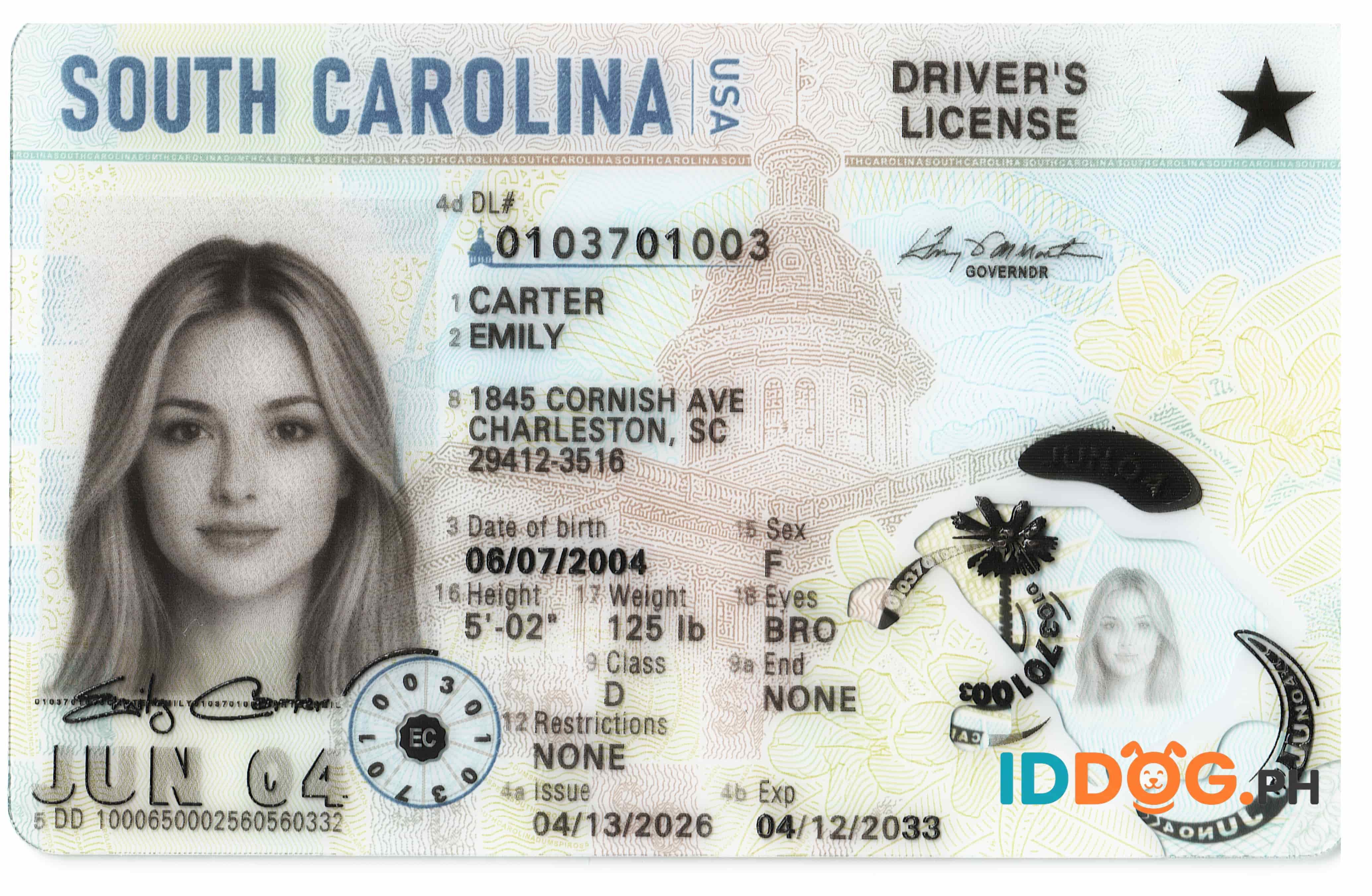 South Carolina(NEW) Fake ID
