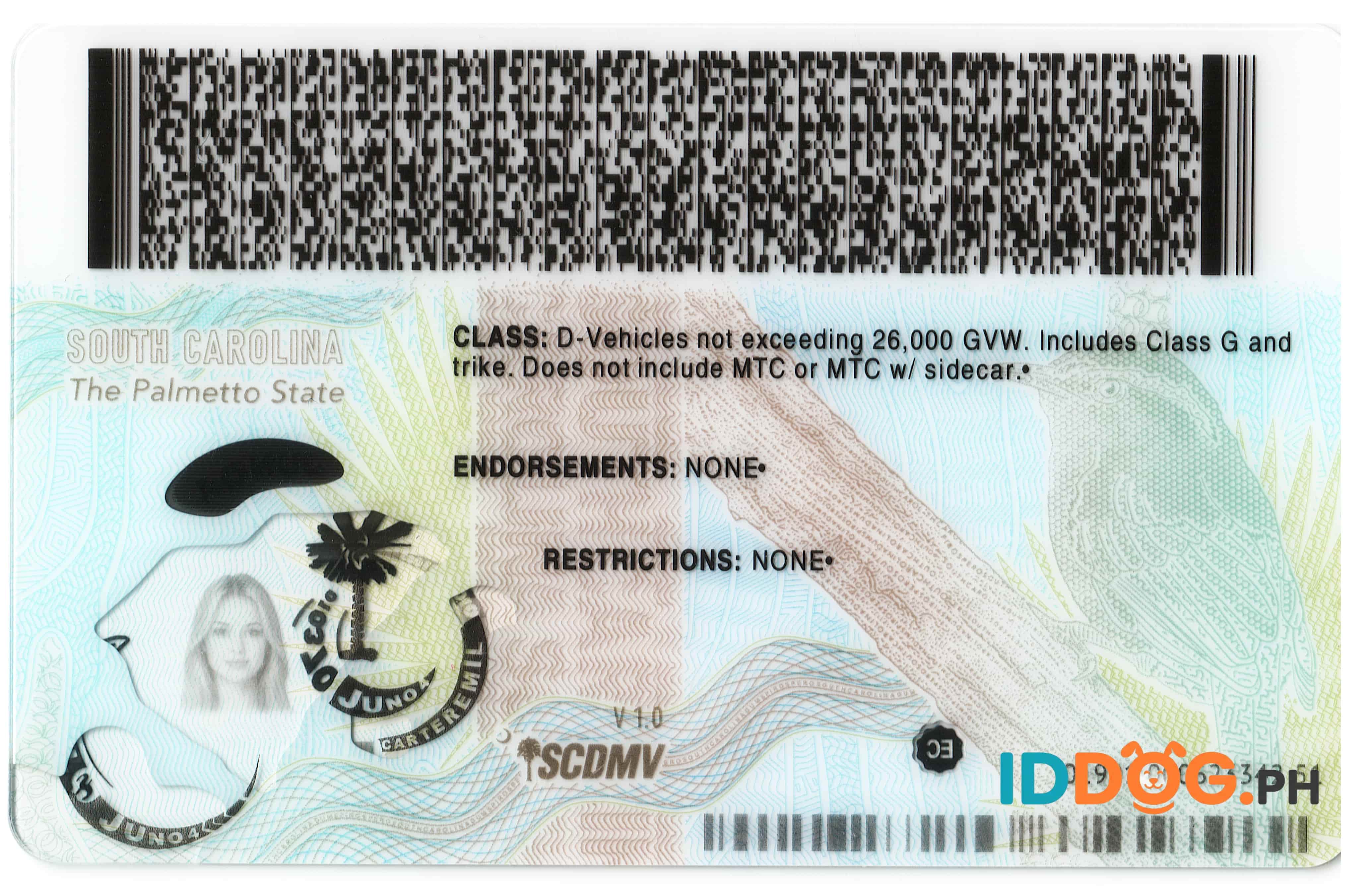 South Carolina(NEW) Fake ID
