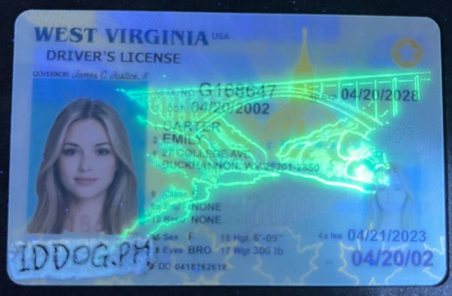 West Virginia-2 Fake ID