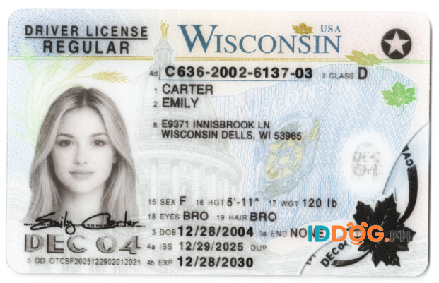 Wisconsin Fake ID-(NEW)