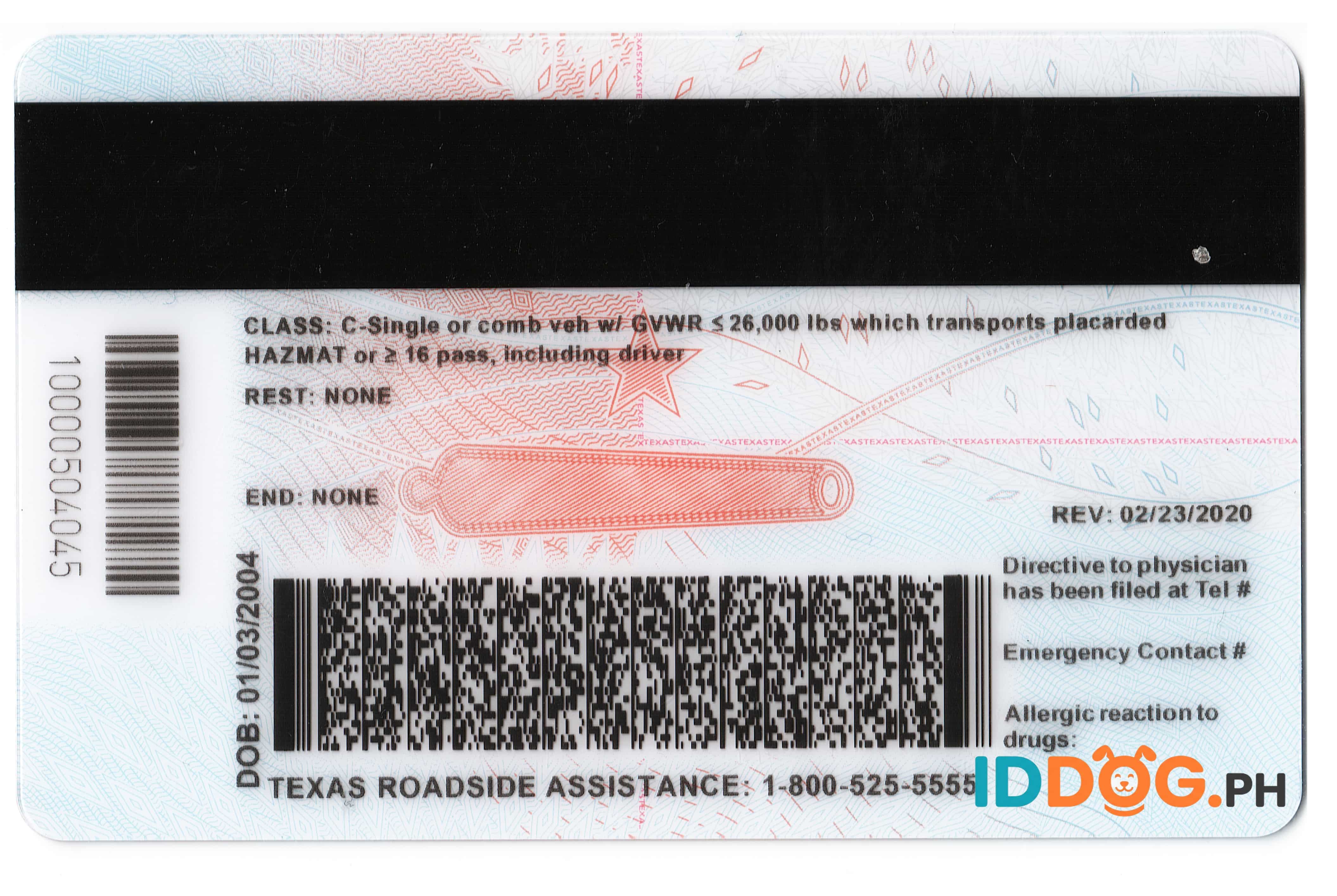 Texas Fake ID-(NEW)