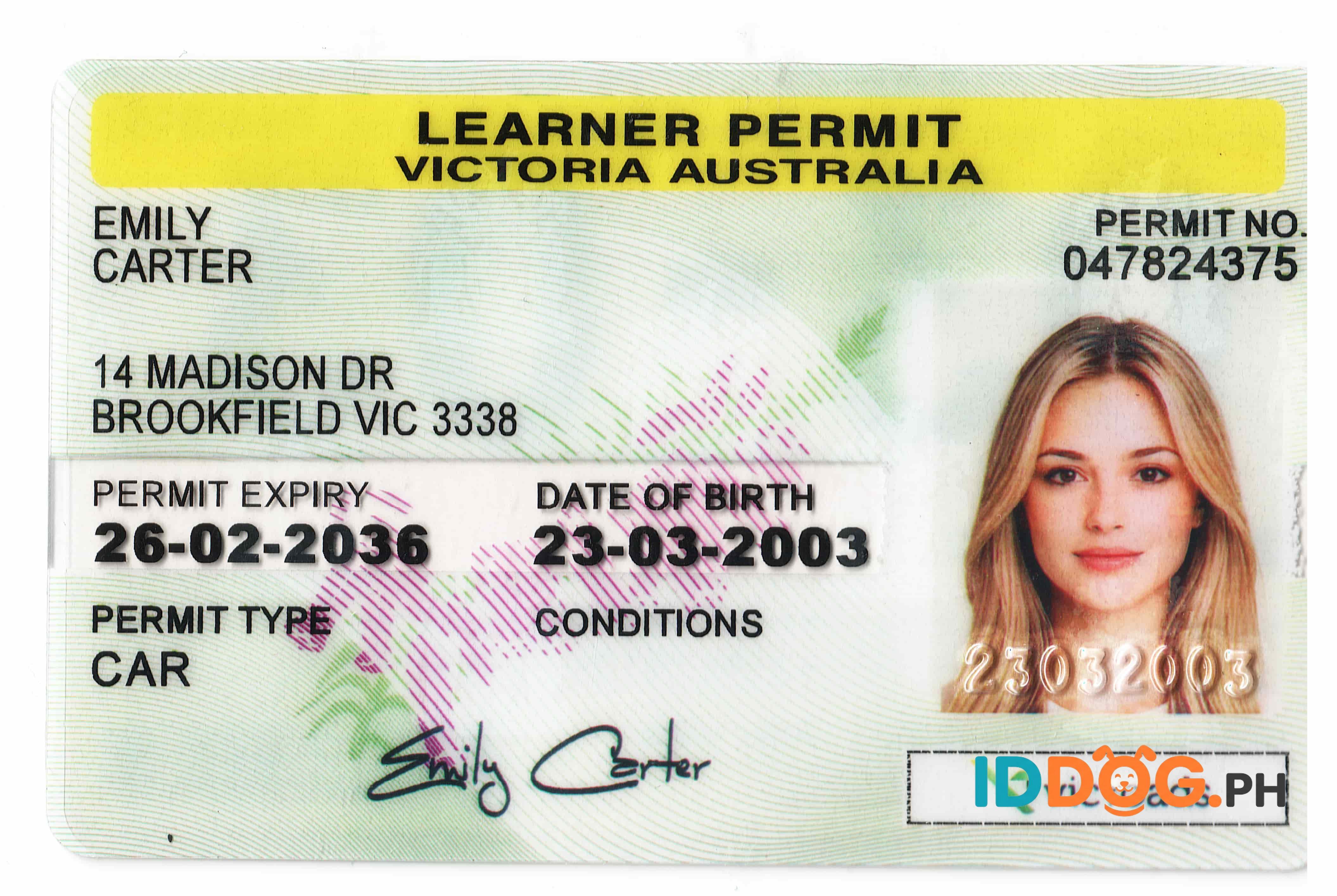 Victoria Fake ID