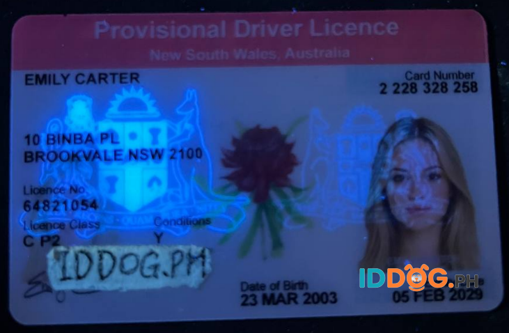New South Wales Fake ID