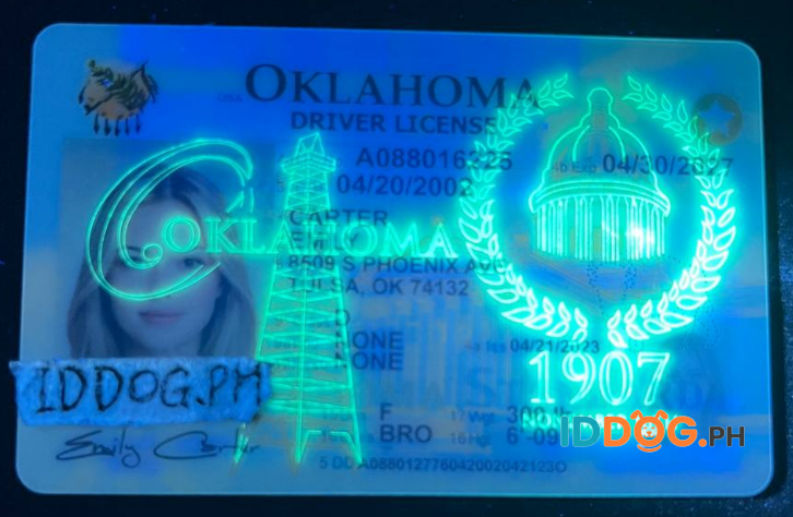 Oklahoma (NEW) Fake ID
