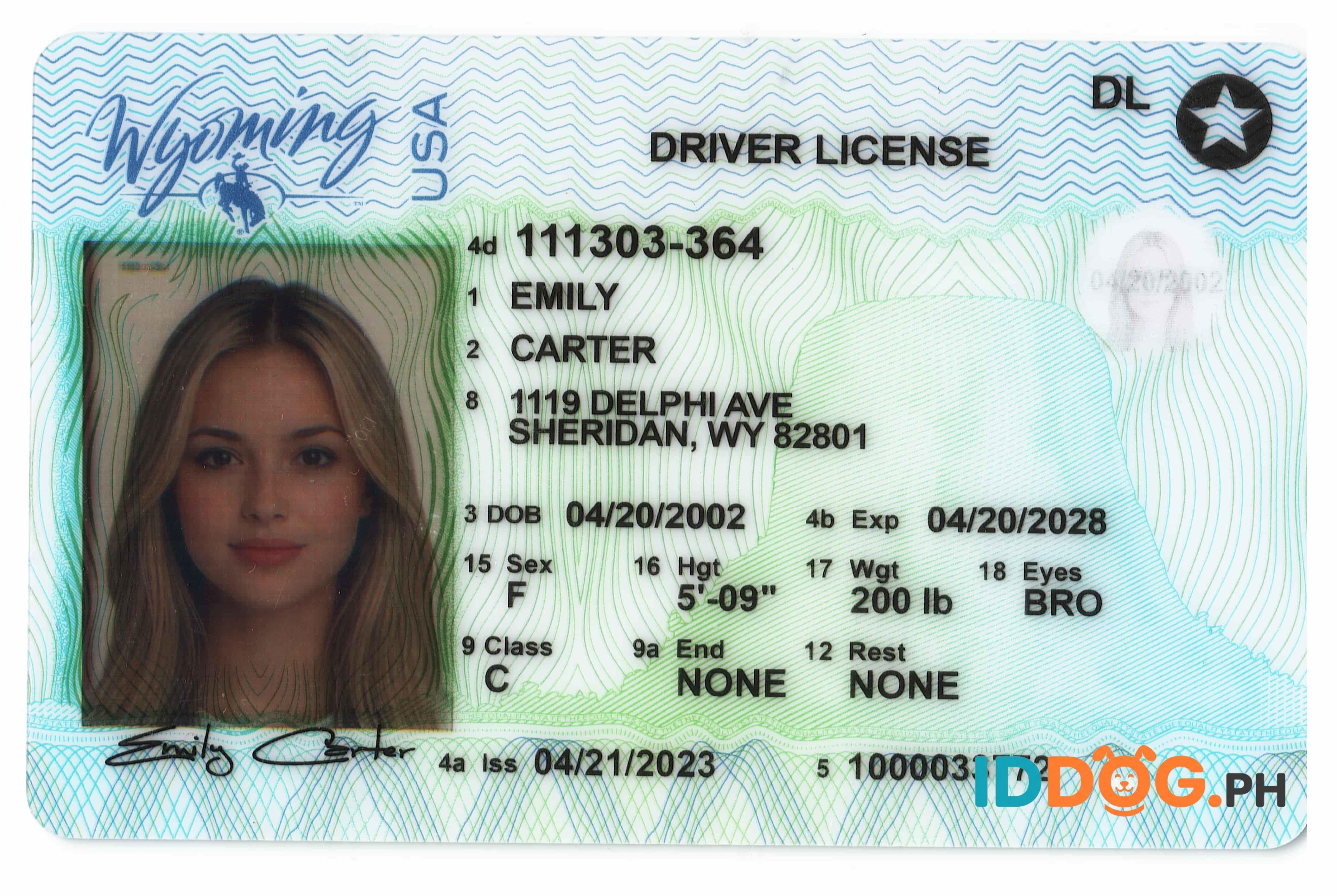 Wyoming Fake ID