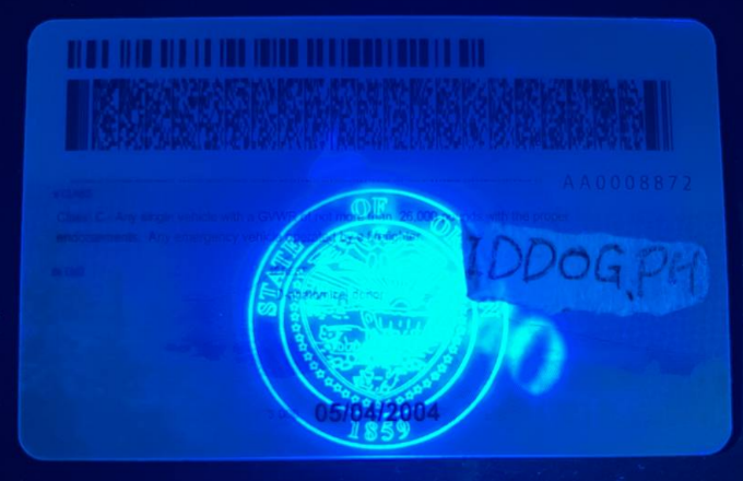 Oregon Fake ID