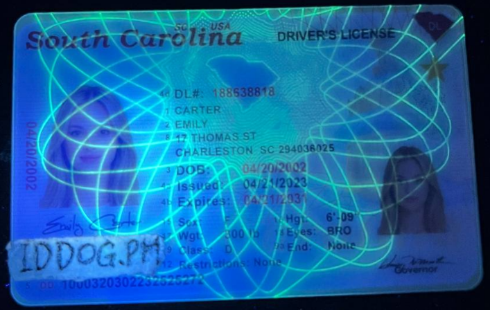 South Carolina Fake ID