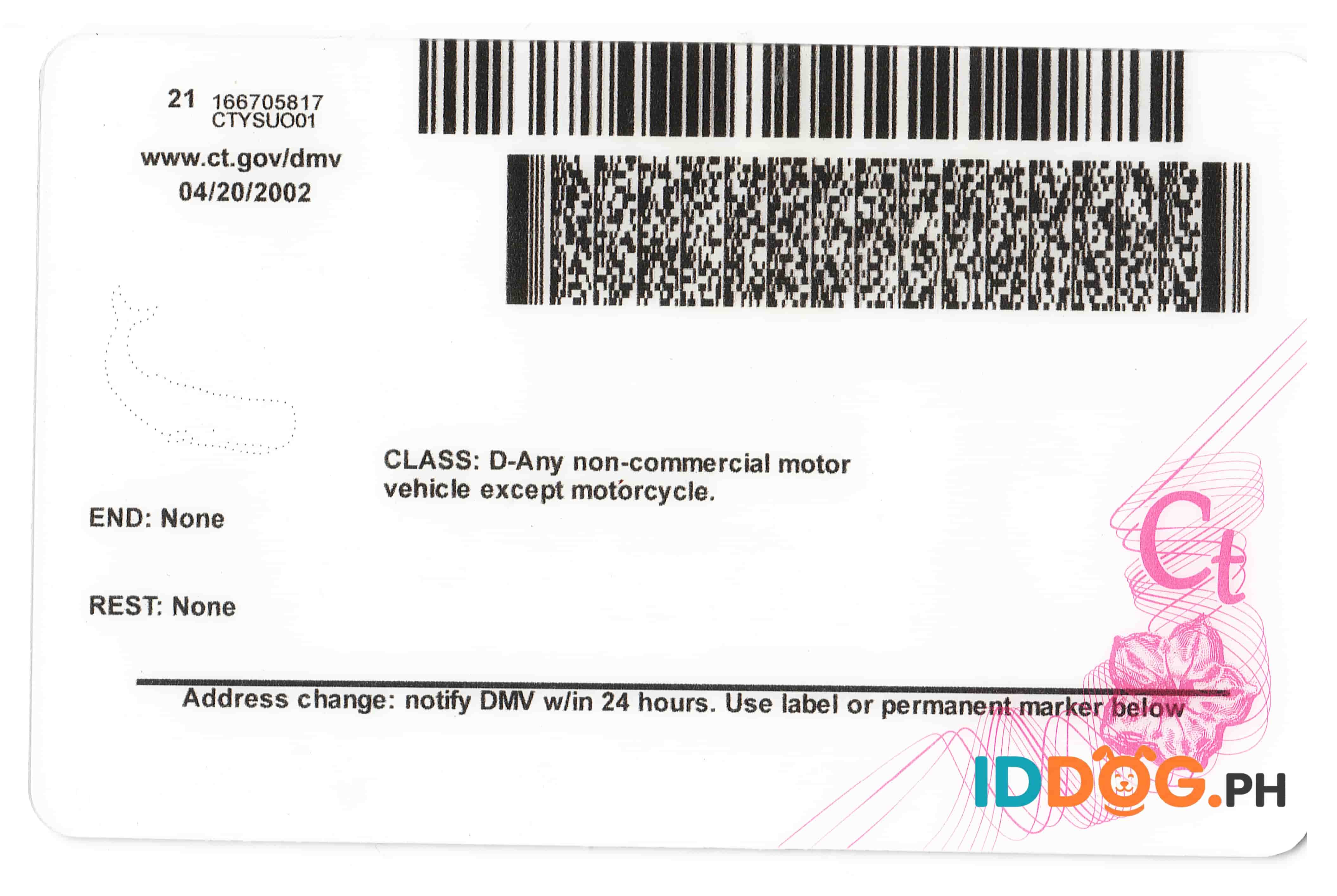 Connecticut Fake ID
