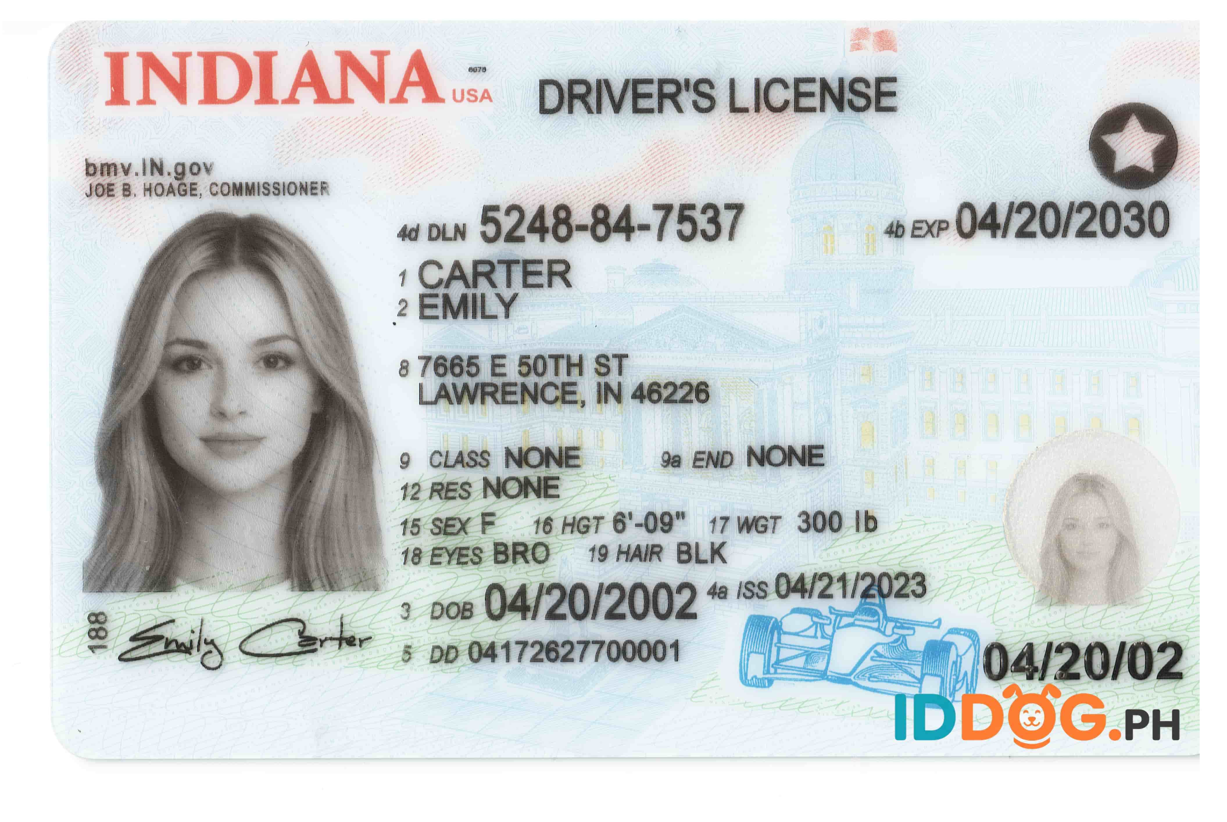 Indiana Fake ID