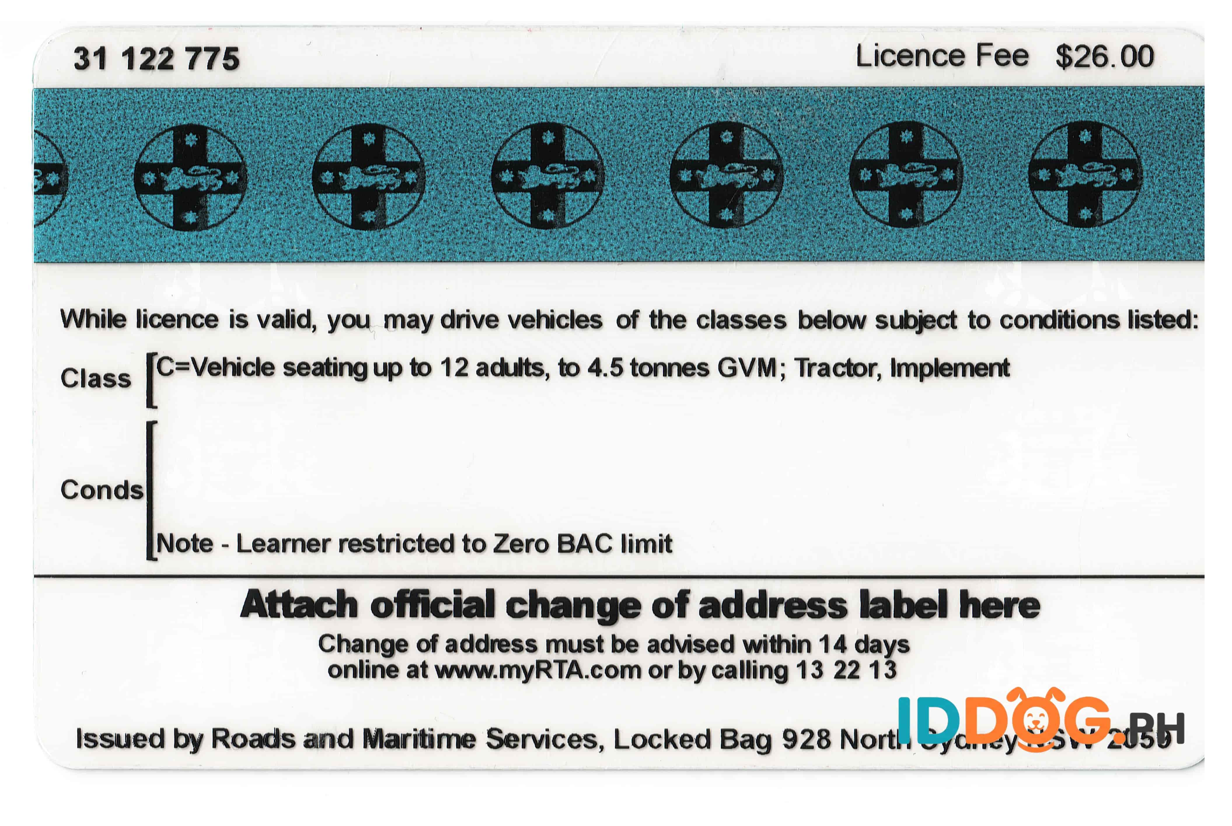 New South Wales Fake ID