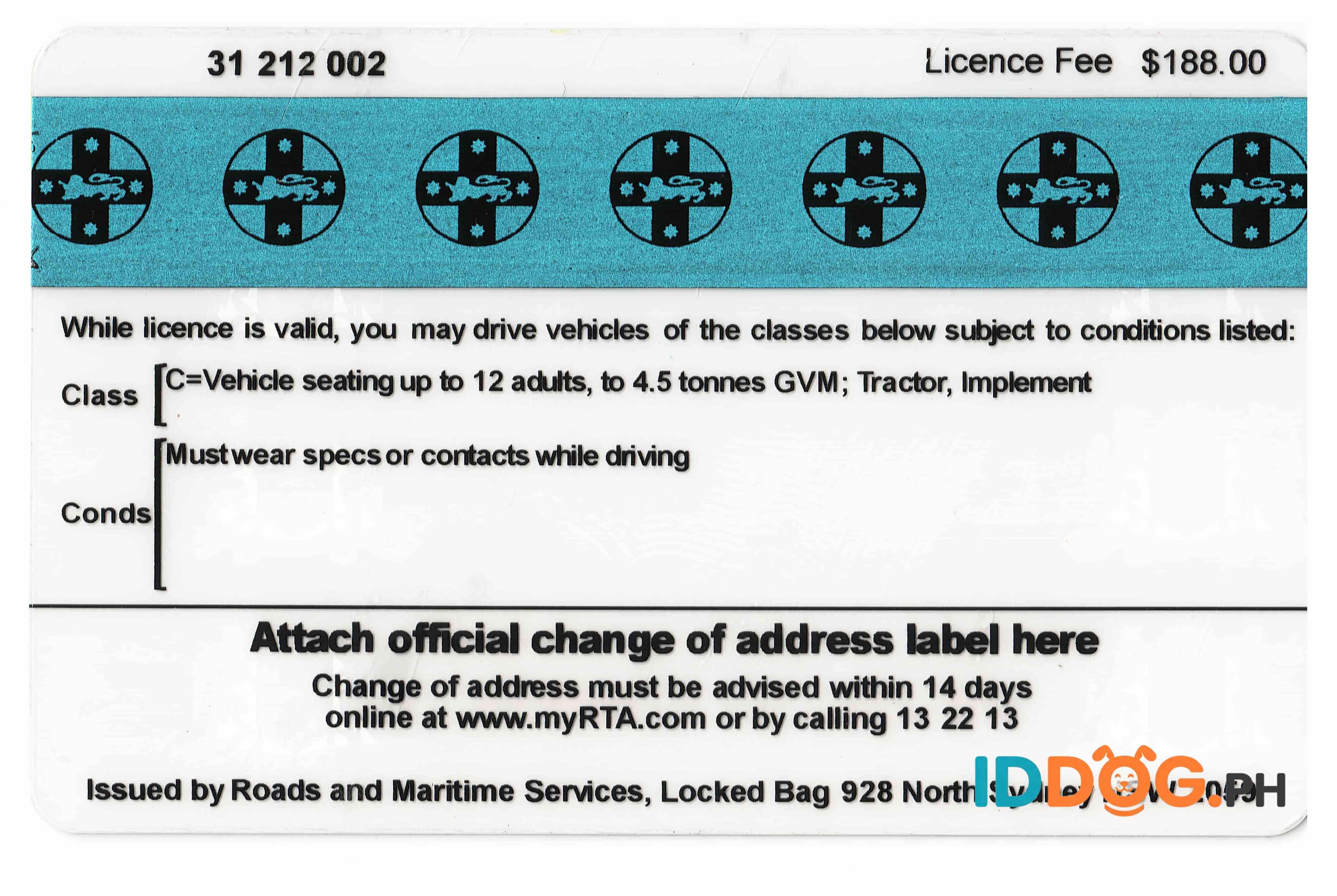 New South Wales Fake ID