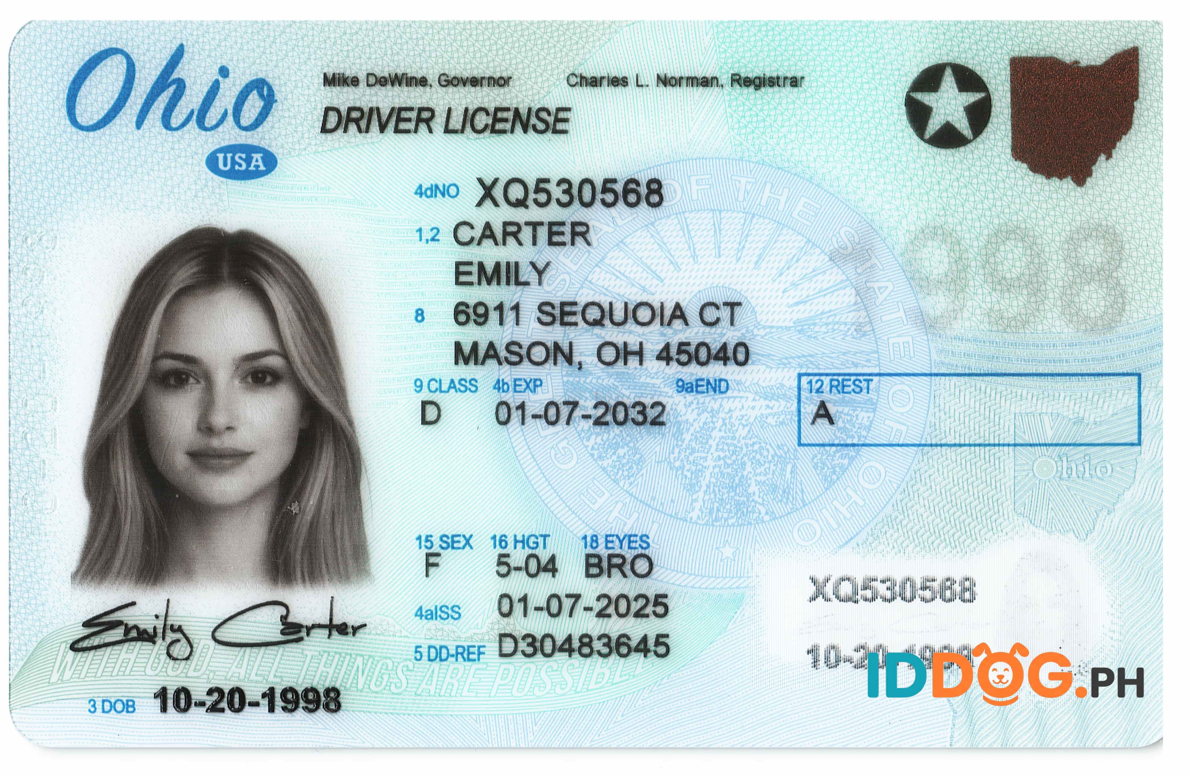 Ohio Fake ID