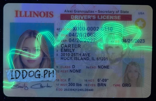 Illinois-2(O21) Fake ID