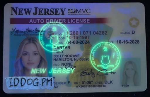 New Jersey Fake ID