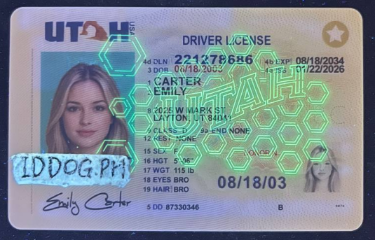 Utah Fake ID-(NEW)