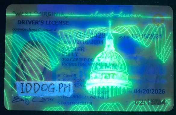 West Virginia(NEW) Fake ID