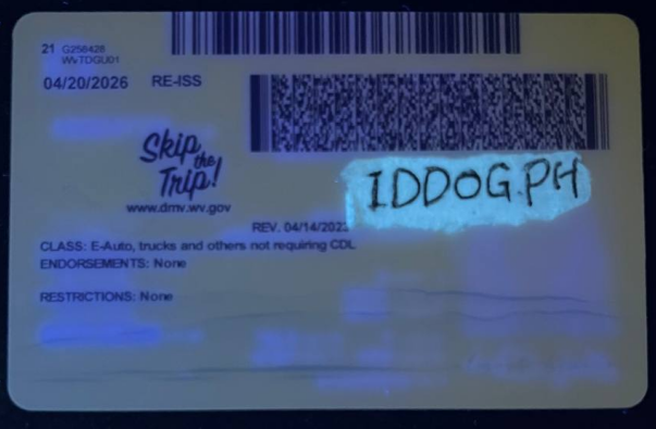 West Virginia(NEW) Fake ID