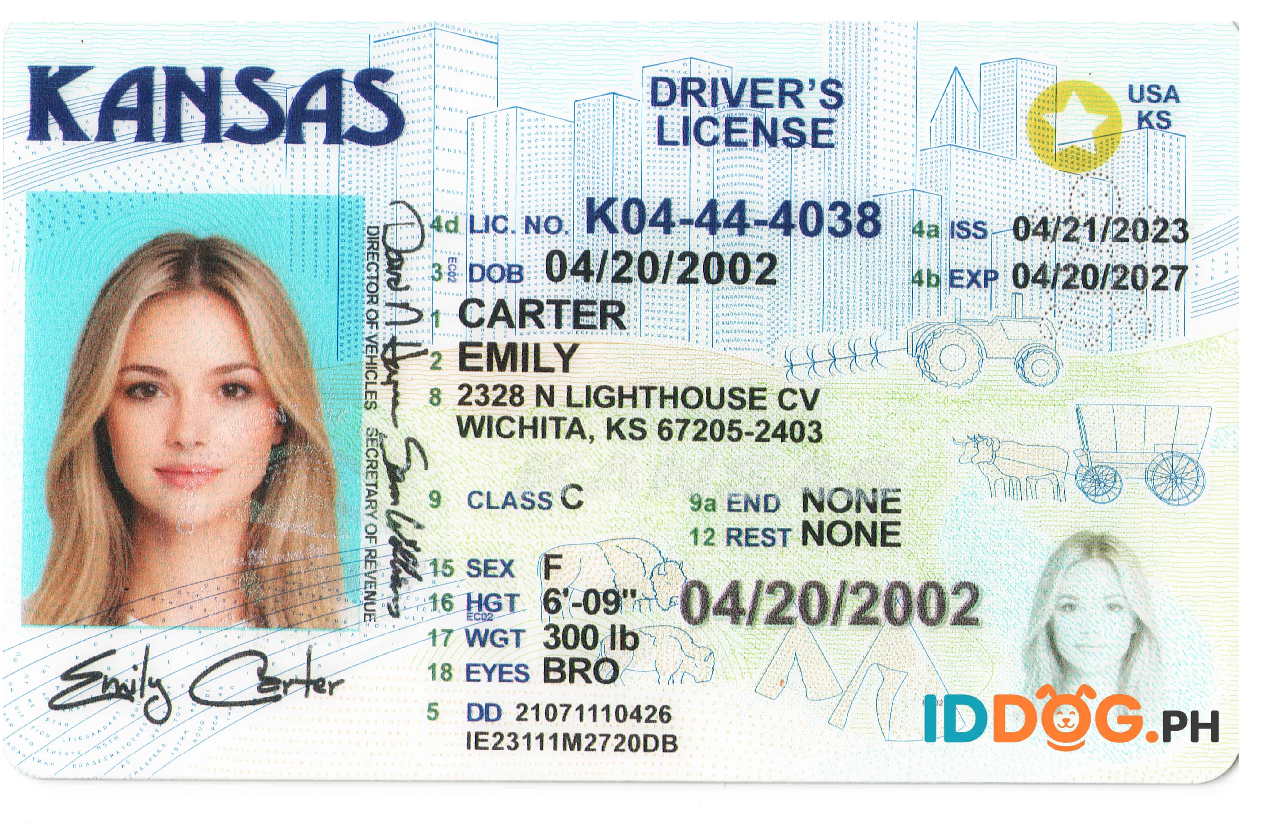 Kansas Fake ID